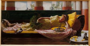 ドルチェファーニエンテ 作： John William Waterhouse