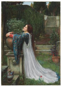 イザベラとバジルの鍋、1907 作： John William Waterhouse