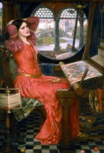 シャロットの貴婦人 作： John William Waterhouse