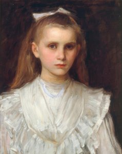 若い女の子の肖像画