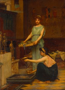 神々の家 作： John William Waterhouse