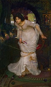 シャロットの女性 作： John William Waterhouse