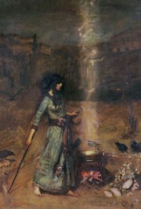 魔法陣 作： John William Waterhouse