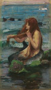 人魚、1892 作： John William Waterhouse