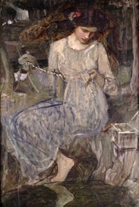 ネックレス、1909年頃 作： John William Waterhouse