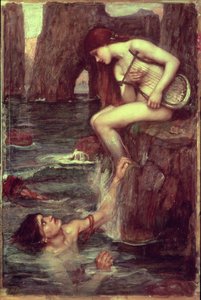 サイレン、1900年頃（キャンバスに油彩）