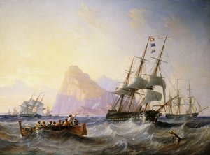 英国人男性O「ジブラルタル沖の戦争、1855年