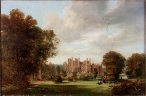 カーライル近くのホルムエデン（1843年） 作： John Wilson Carmichael