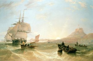 不明な画像 作： John Wilson Carmichael
