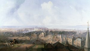 1859年のウェストハートリプール 作： John Wilson Carmichael