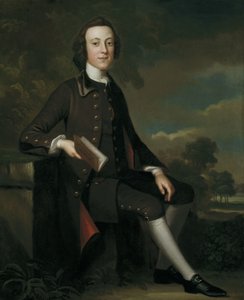 若い男の肖像 作： John Wollaston