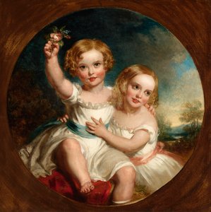 アーティストの子供たち、1847年。