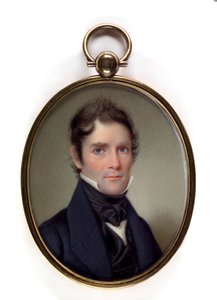 イライジャ・ライス大佐、1839年。 作： John Wood Dodge