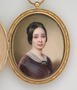 ヴァリナ・ハウエル・デイヴィス、1849年 作： John Wood Dodge