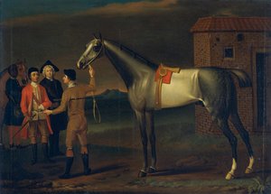 競走馬の「ランプレイ」（1702年～1764年 作： John Wooton