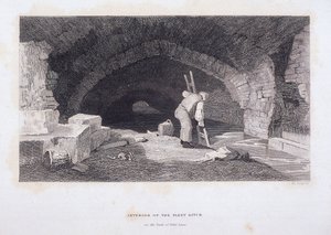 フリート リバー、ロンドン、1851 年 作： John Wykeham Archer