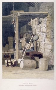 フォア・ストリート、シティ・オブ・ロンドン、1851年。                                                       作： John Wykeham Archer