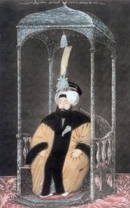 マフムード 2 世、オスマン帝国皇帝、1808 年 作： John Young