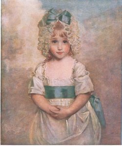 5歳のときのシャーロットオーガスタパペンディエ、Bibbbys Annual、1916-17 作： John after Hoppner