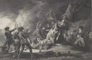 モンゴメリー将軍の死、ケベックの攻撃、1775年12月、1798年