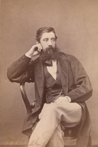 アルフレッド・ピジー・ニュートン、1860年代。 作： John and Charles Watkins