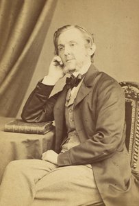 ウィリアム・コリングウッド、1860年代。 作： John and Charles Watkins