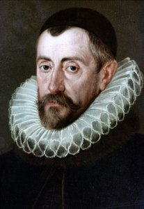 フランシス・ウォルシンガム卿（v.1532-1590）、イングランドの政治家（J.de Critz画）ロンドン・ナショナル・ポートレート・ギャラリー