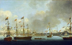 1778年、イギリスのデプトフォードで進水したHMS「アレキサンダー」。ナイル海戦（または1798年のアブー・キールの戦い）で活躍した74門の軍艦である。