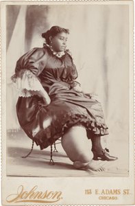 女性の肖像,c.1890年（写真）