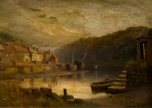 ヒルトンフェリー、1912年頃 作： Johnson Hedley