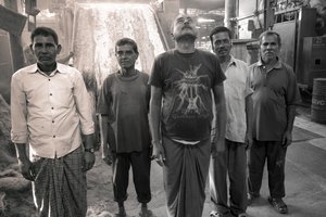 ジュート工場、コルカタ、インド、2017年（写真）