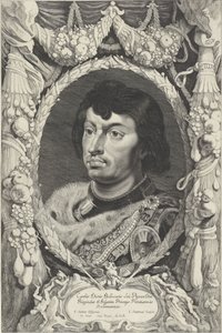 ブルゴーニュ公シャルル・ザ・ボールドの肖像 Duces Burgundiae (シリーズタイトル) 作： Jonas Suyderhoef