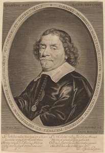 ダニエル・ヘインシウス 作： Jonas Suyderhoff after Jacob Fransz van der Merck