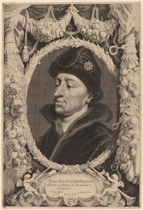 ブルゴーニュ公ジョン・ザ・フィアレス 作： Jonas Suyderhoff after Pieter Claesz Soutman