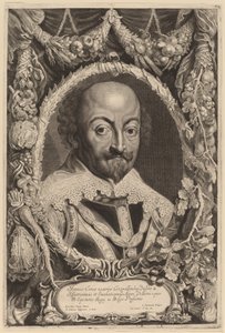 ジョン、ナッソー伯 作： Jonas Suyderhoff after Sir Anthony van Dyck