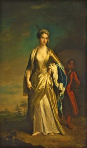 メアリーウォートリーモンタギュー夫人、1725年 作： Jonathan Richardson
