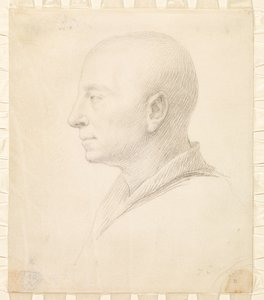 プロフィールの自画像、1732年10月7日 作： Jonathan Richardson