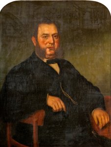 ジョージ・ヘインズの肖像、1850～1900年。 作： Jonathon Pratt