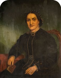 ジョージ・ヘインズ夫人の肖像（1850-1900年）。 作： Jonathon Pratt