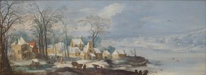 冬の風景 作： Joos de II Momper