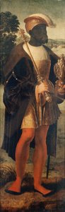 ムーア王バルタザール 1525年頃（油彩・パネル） 作： Joos van (attr. to) Cleve