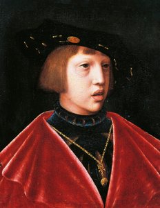 子供の頃のチャールズ5世の肖像（ゲント 作： Joos van (attr. to) Cleve