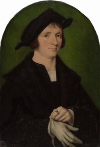 Joris Vezeleer、おそらく1518年。 作： Joos van Cleve