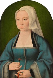 マルガレータ・ボーゲ、おそらく1518年。 作： Joos van Cleve
