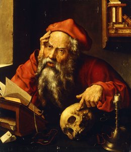 聖ジェローム、 作： Joos van Cleve