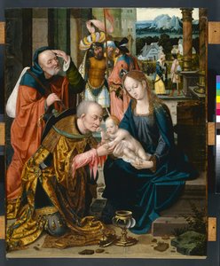 王たちの礼拝 作： Joos van Cleve