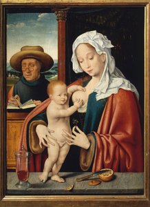 聖家族（絵画 作： Joos van Cleve