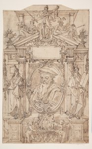 ティベリオ デシアーニの肖像 作： Joos van Winghe