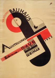 ステートバウハウス展ワイマール1923 作： Joost Schmidt