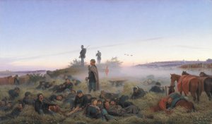 イステッドの戦いの翌朝 1850年7月25日